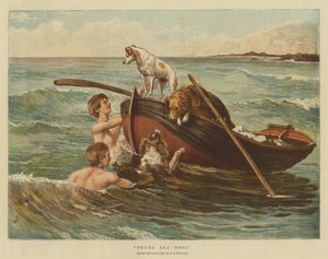 年轻的海狗（chromolitho）